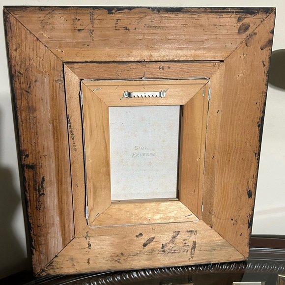 Large Still Life Oil on Canvas Painting of Pink Roses Signed by Robert Cox - Picture 4 of 8